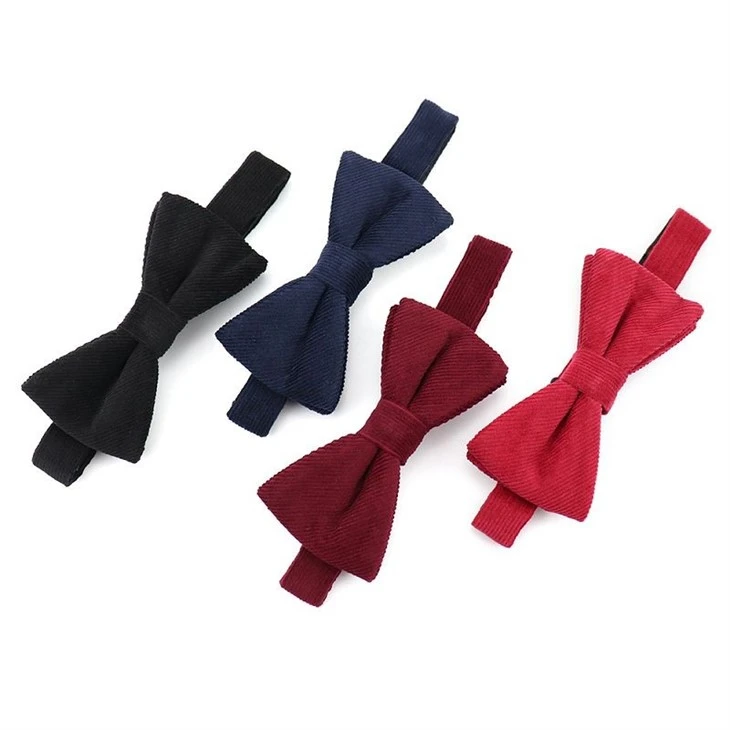 4 Corduroy Bow Tie(001)