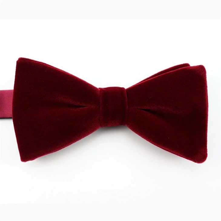 2 Velvet Bow Tie(001)