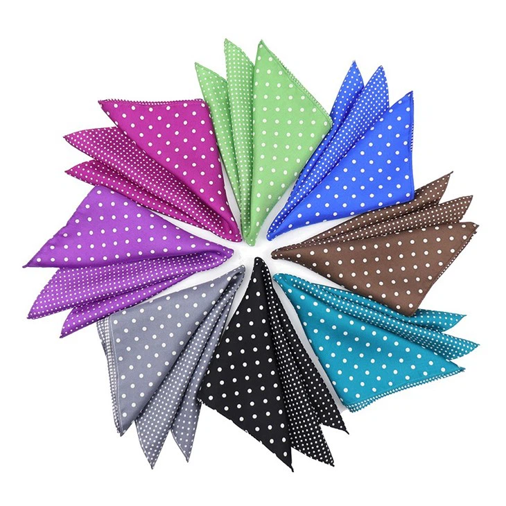 Polka Dot Pocket Squares